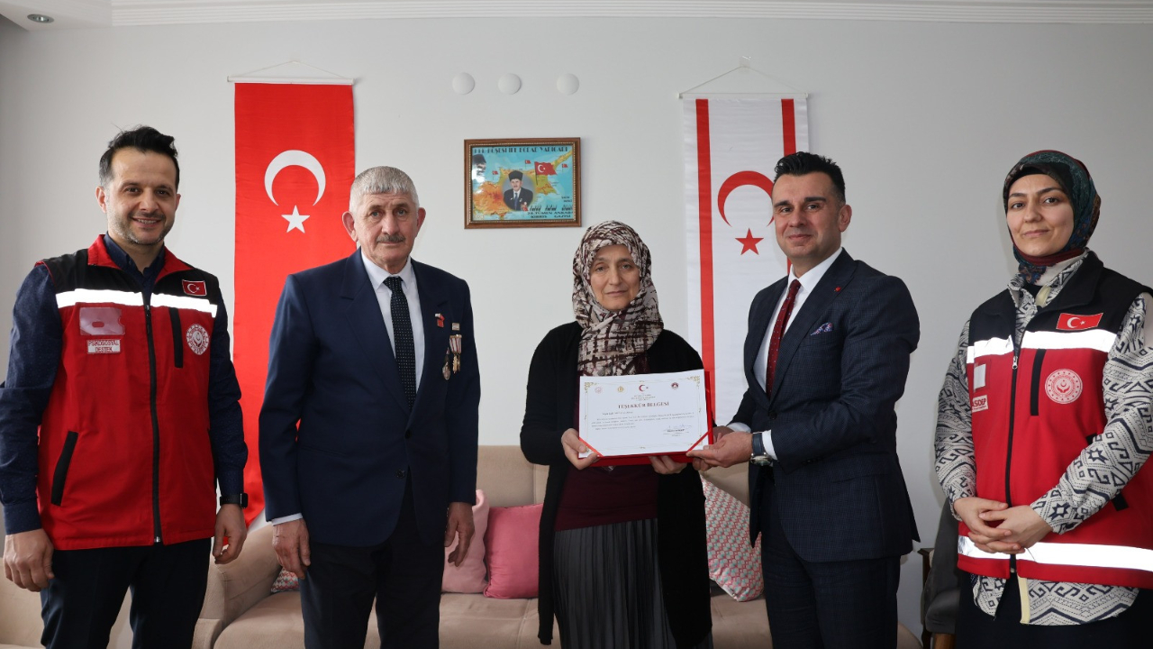 Erzurum'da yarım asırı geride bırakan çiftler onurlandırıldı