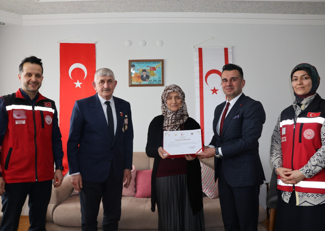 Erzurum'da yarım asırı geride bırakan çiftler onurlandırıldı