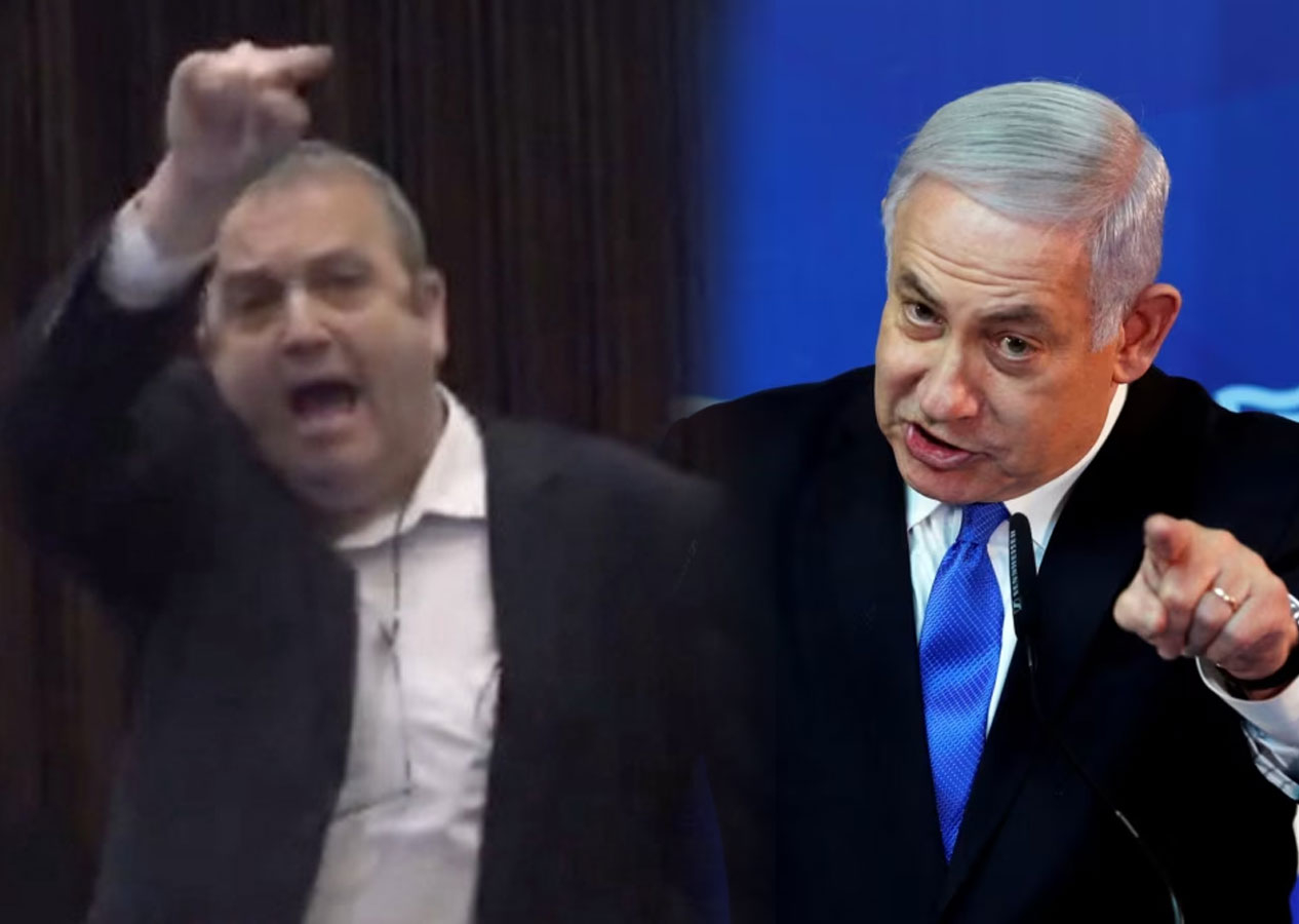 'Sözde' demokrasi! Netanyahu’ya şok protesto! O milletvekilleri anında cezalandırıldı