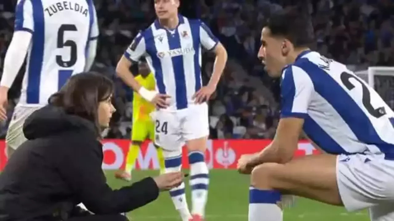 Real Sociedad - Manchester United maçında iftar arası verildi!