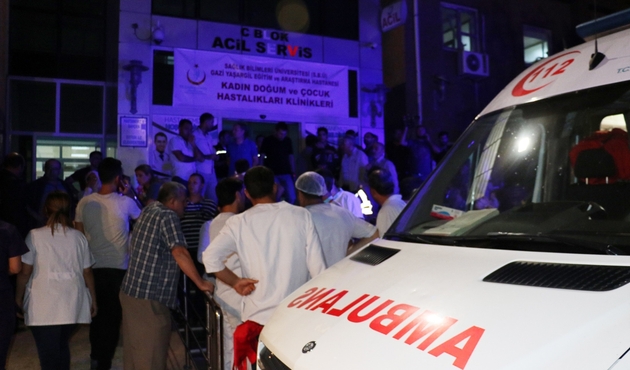 Diyarbakır'da hastanede yangın...