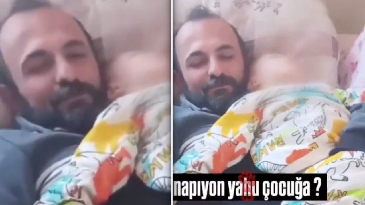 Bakanlık, iğrenç görüntülerin ardından harekete geçti! Küçük çocuğunu taciz eden baba gözaltına alındı! Minik yavru ise devlet korumasında!