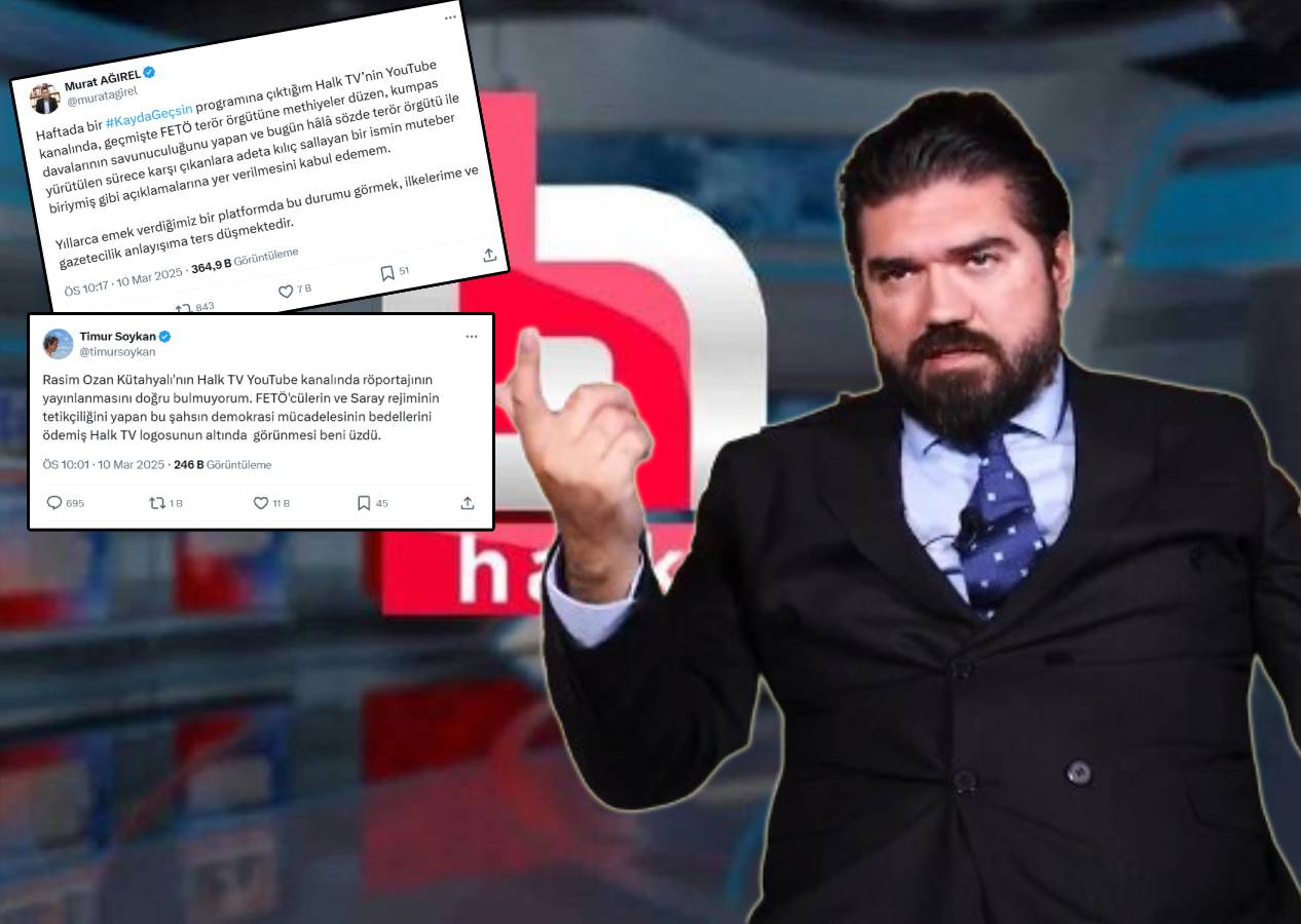 Halk TV'de Rasim Ozan Kütahyalı isyanı! Ekran yüzleri peş peşe tepkilerini dile getirdi