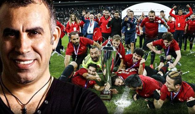 Haluk Levent, Türkiye Ampute Milli Futbol Takımı'nı bakın nasıl tebrik etti!