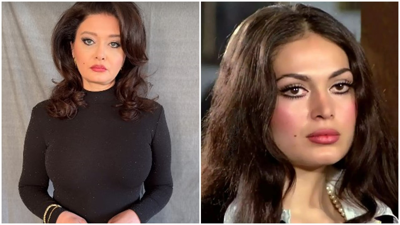 Nurgül Yeşilçay da akıma kapıldı! Türkan Şoray makyajıyla büyüledi