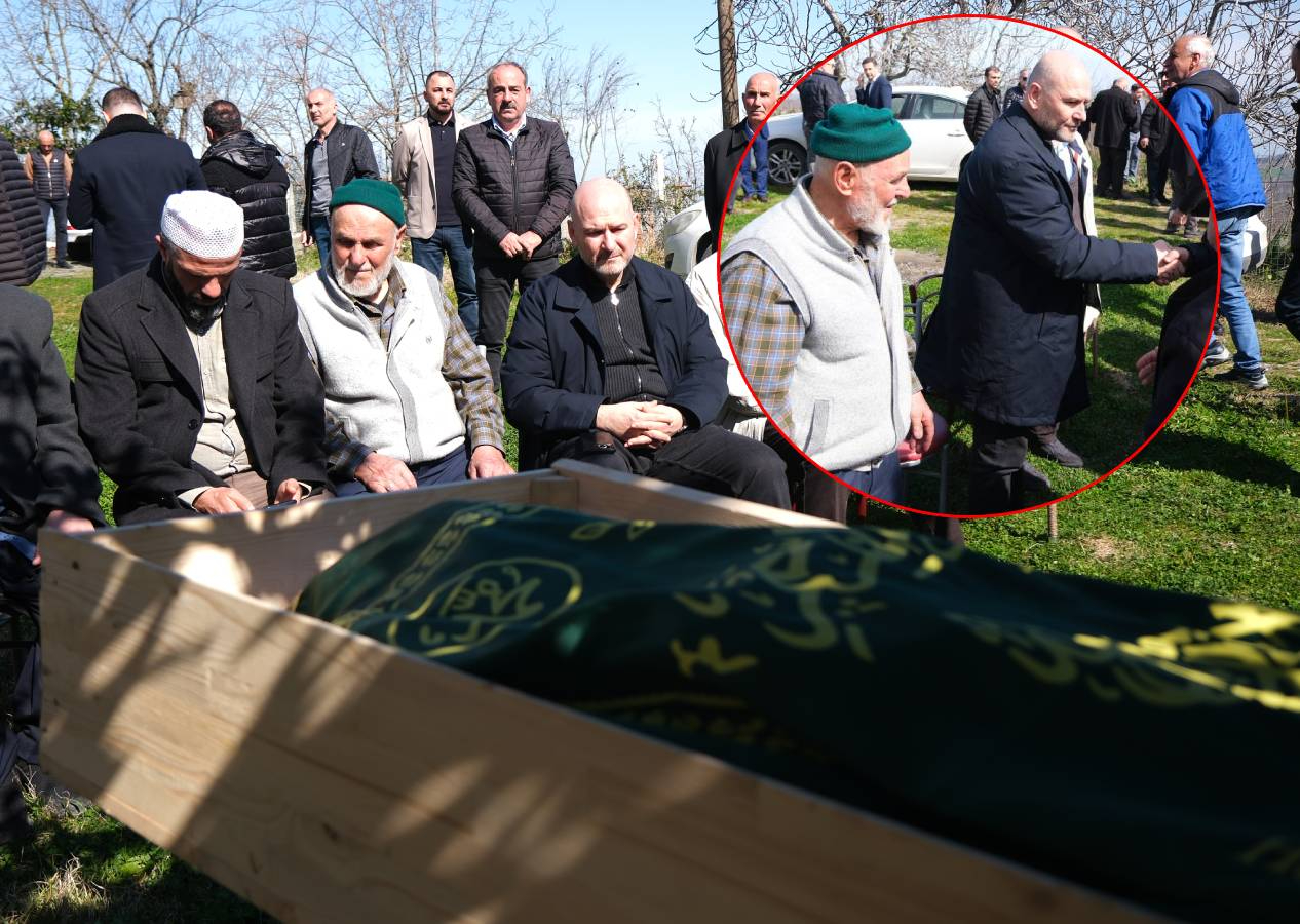 TBMM İçişleri Komisyonu Başkanı Süleyman Soylu'nun acı günü; dayısını Bafra'da toprağa verdi