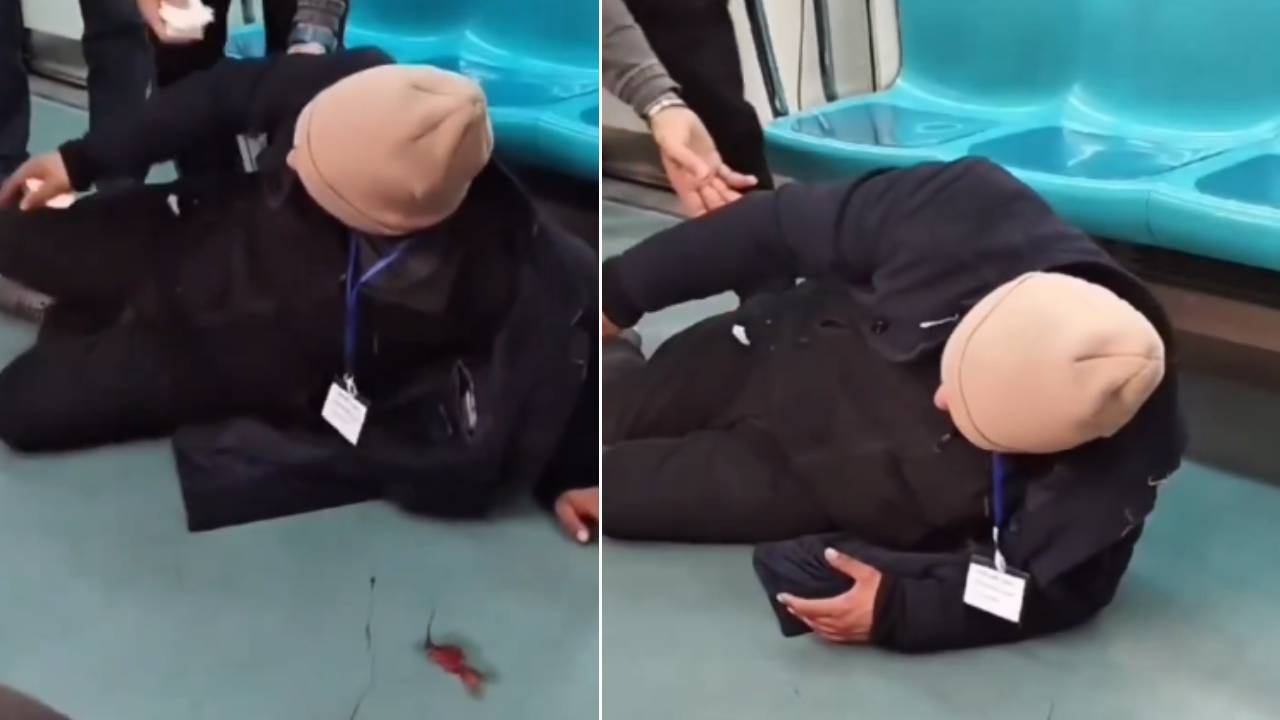 Marmaray'da "epilepsi krizi" dolandırıcılığı; ambulans çağırılınca birden iyileşti