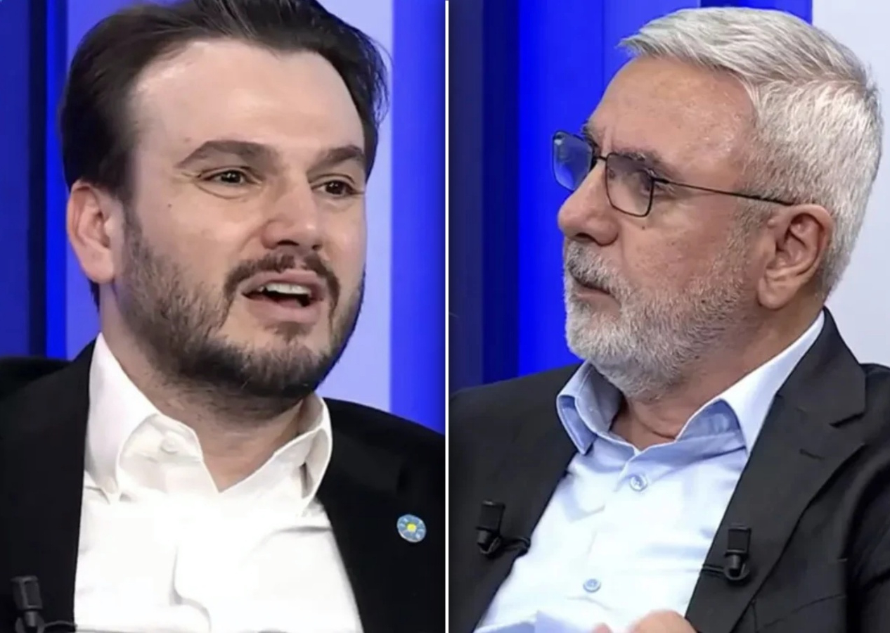 Canlı yayında Atatürk ve Öcalan gerilimi! Cenk Özatıcı'dan Mehmet Metiner'e: Aynı cümlede kullanamazsınız, men ederim sizi!
