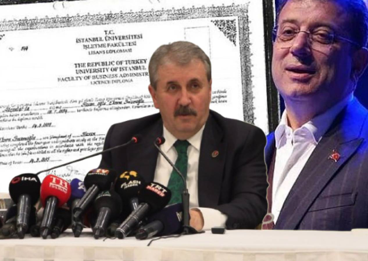 Destici: Ekrem İmamoğlu belediye başkanlığı yapmıyor, usulsüz bir eğitim süreci var
