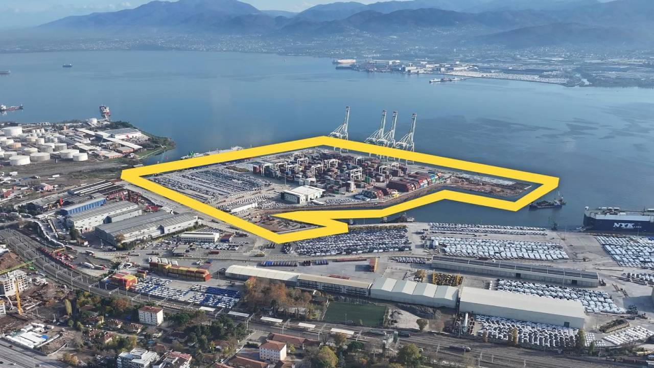 Derince'deki tartışılan Safiport limanında 6 adet ruhsatsız yapı mühürlendi
