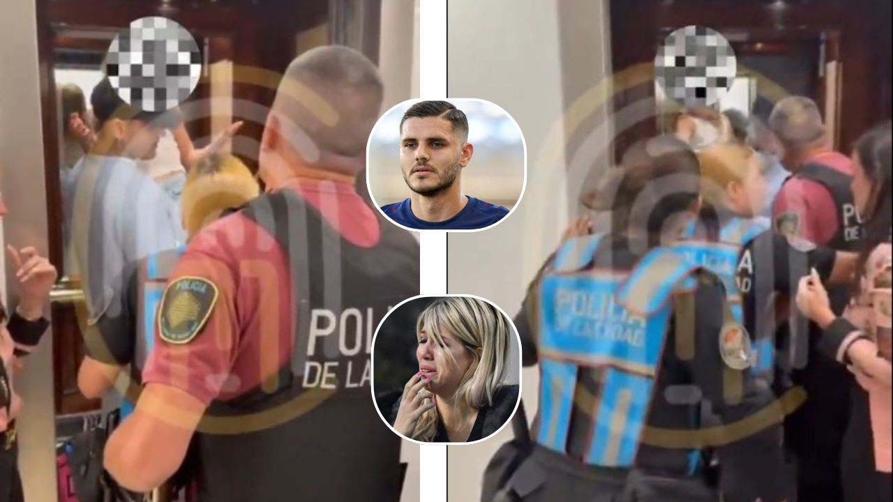 Wanda Nara yine ortalığı birbirine kattı! Mauro Icardi neye uğradığını şaşırdı, polisler araya girdi