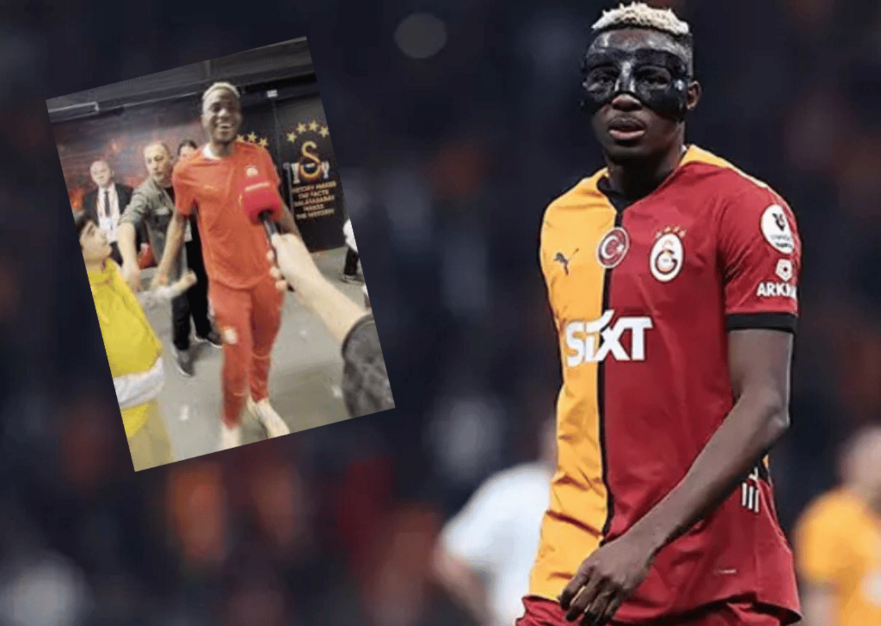 Victor Osimhen'den unutulmaz jest! Minik taraftar mutluluktan ağladı