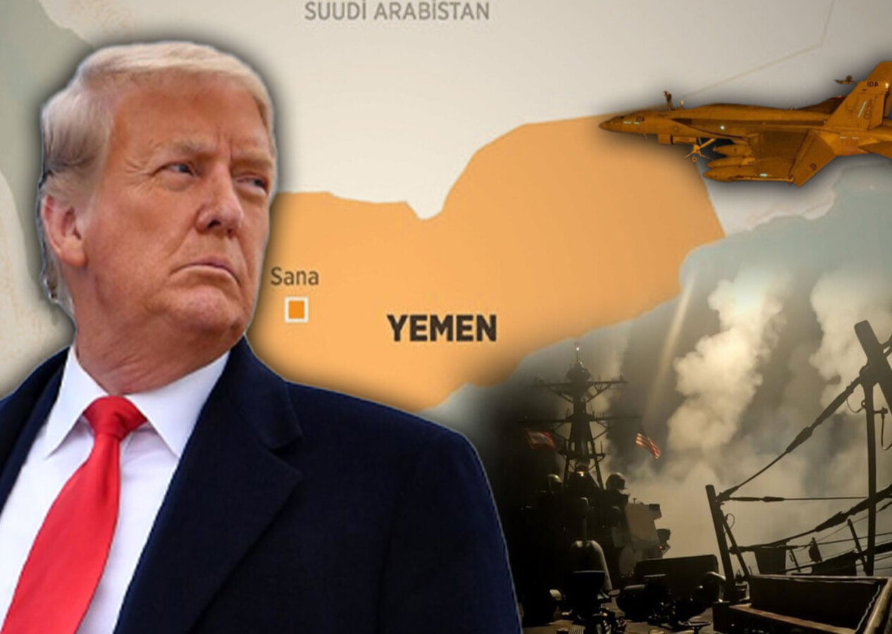 Donald Trump'dan savaş talimatı: Dünyanın gözü kulağı Yemen'de!