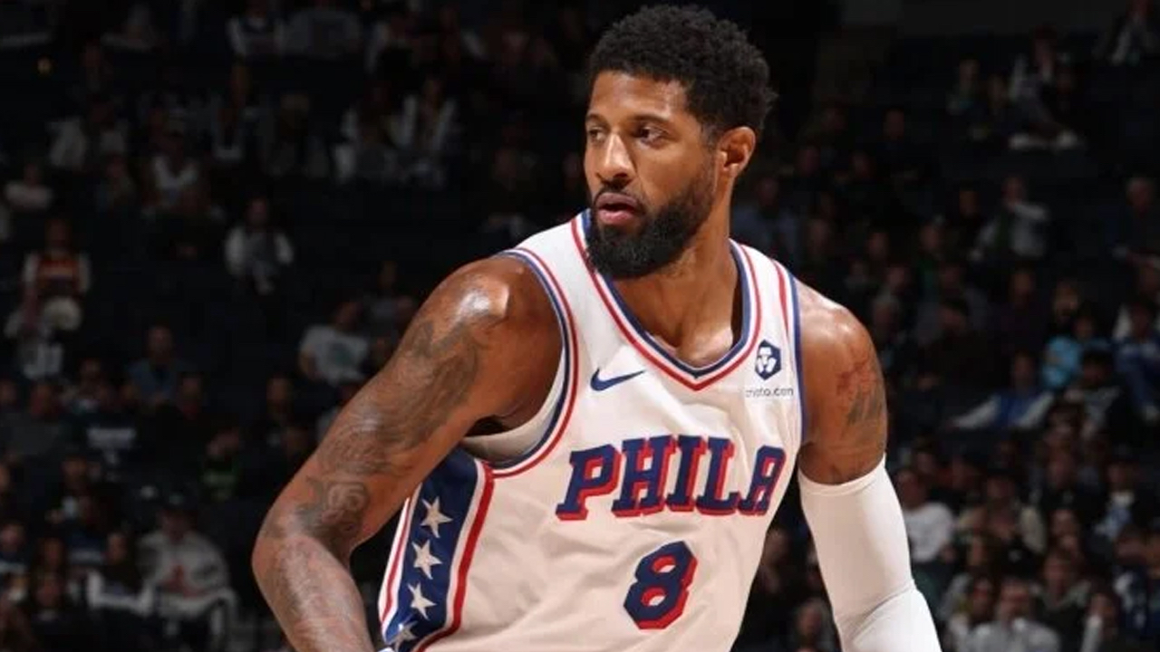 Philadelphia 76ers'ın yıldız oyuncusu Paul George sezonu kapattı