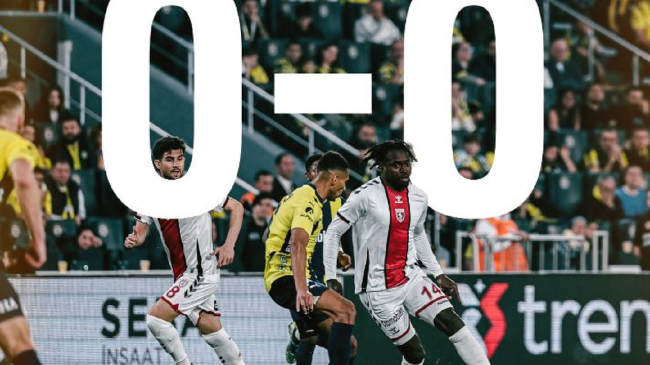Fenerbahçe Şampiyonluk Yolunda Samsunspor Engeline Takıldı: 0-0