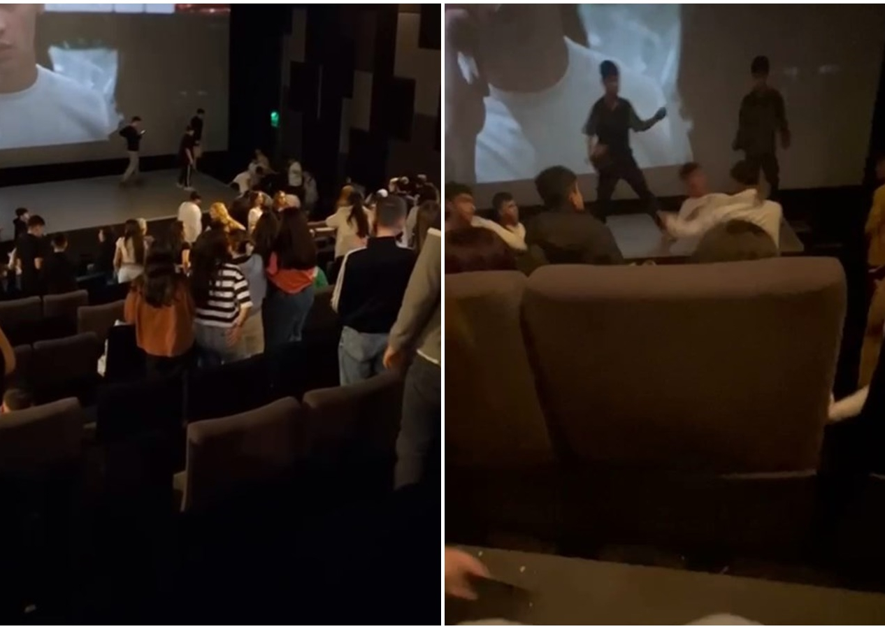 Rapçi Çakal'ın hayran buluşmasında salon boks ringine döndü! Tekme ve yumruklar havada uçuştu