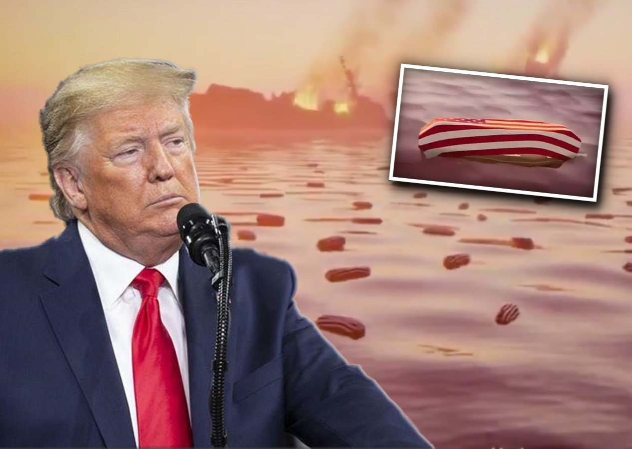 Trump'ın tehdidine Husiler'den dikkat çeken cevap! Kanlı tabutlar, batan donanma gemileri...