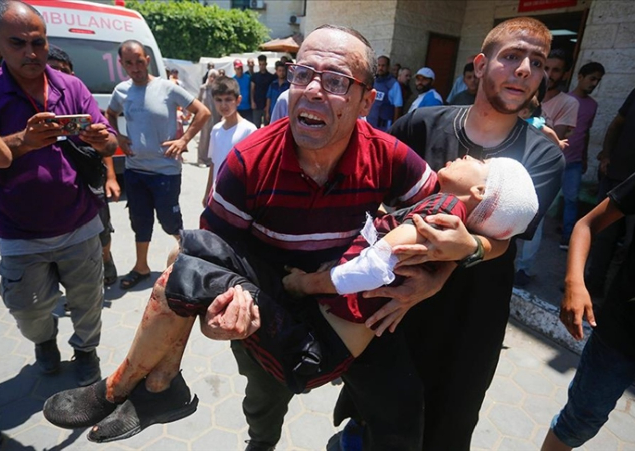 Türkiye'den ateşkese rağmen Gazze'ye bombalar yağdıran İsrail'e tepki: İnsanlığa meydan okuyor!