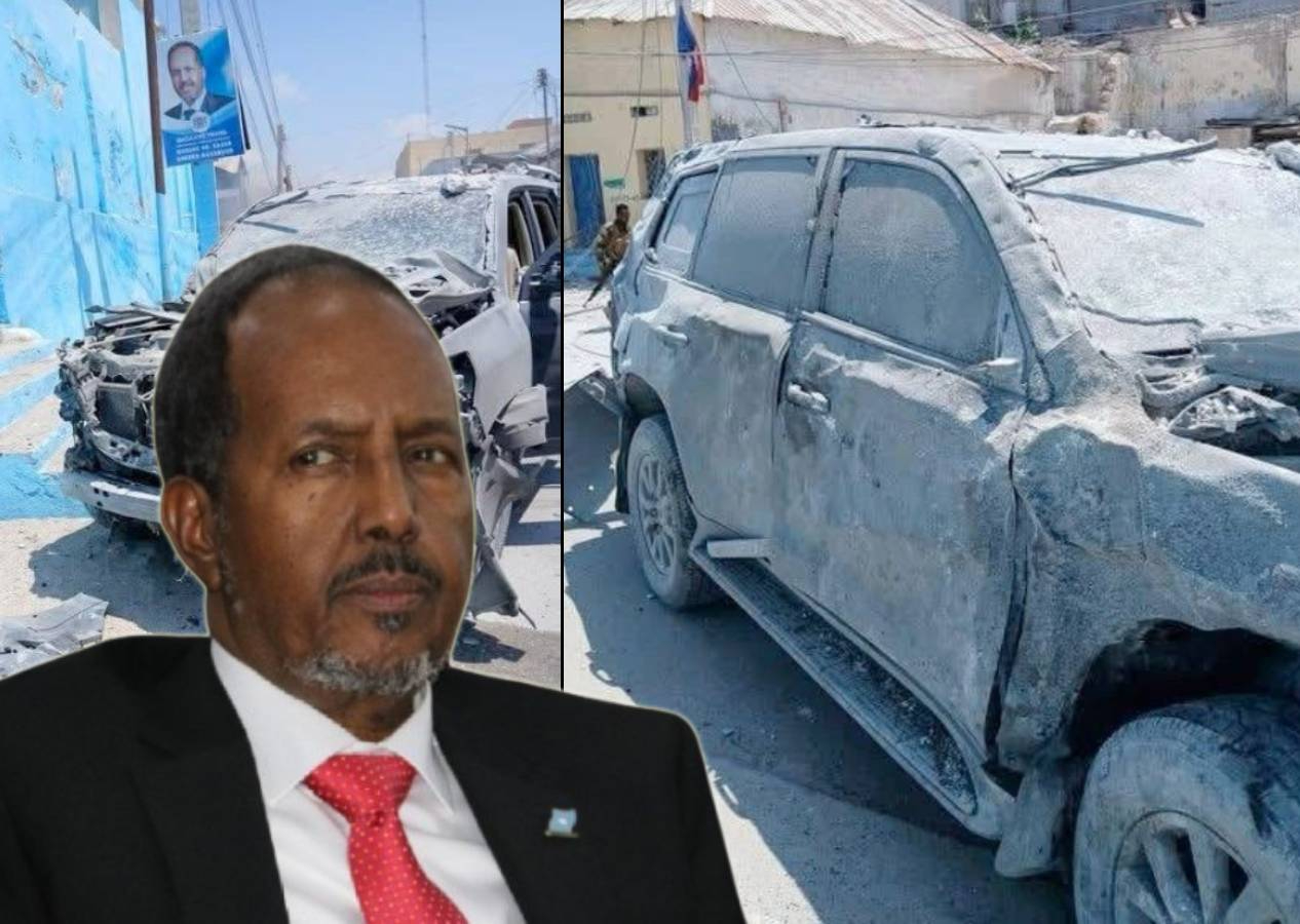 Somali'de suikast girişimi; Cumhurbaşkanı Mahmud'un konvoyuna bombalı saldırı düzenlendi