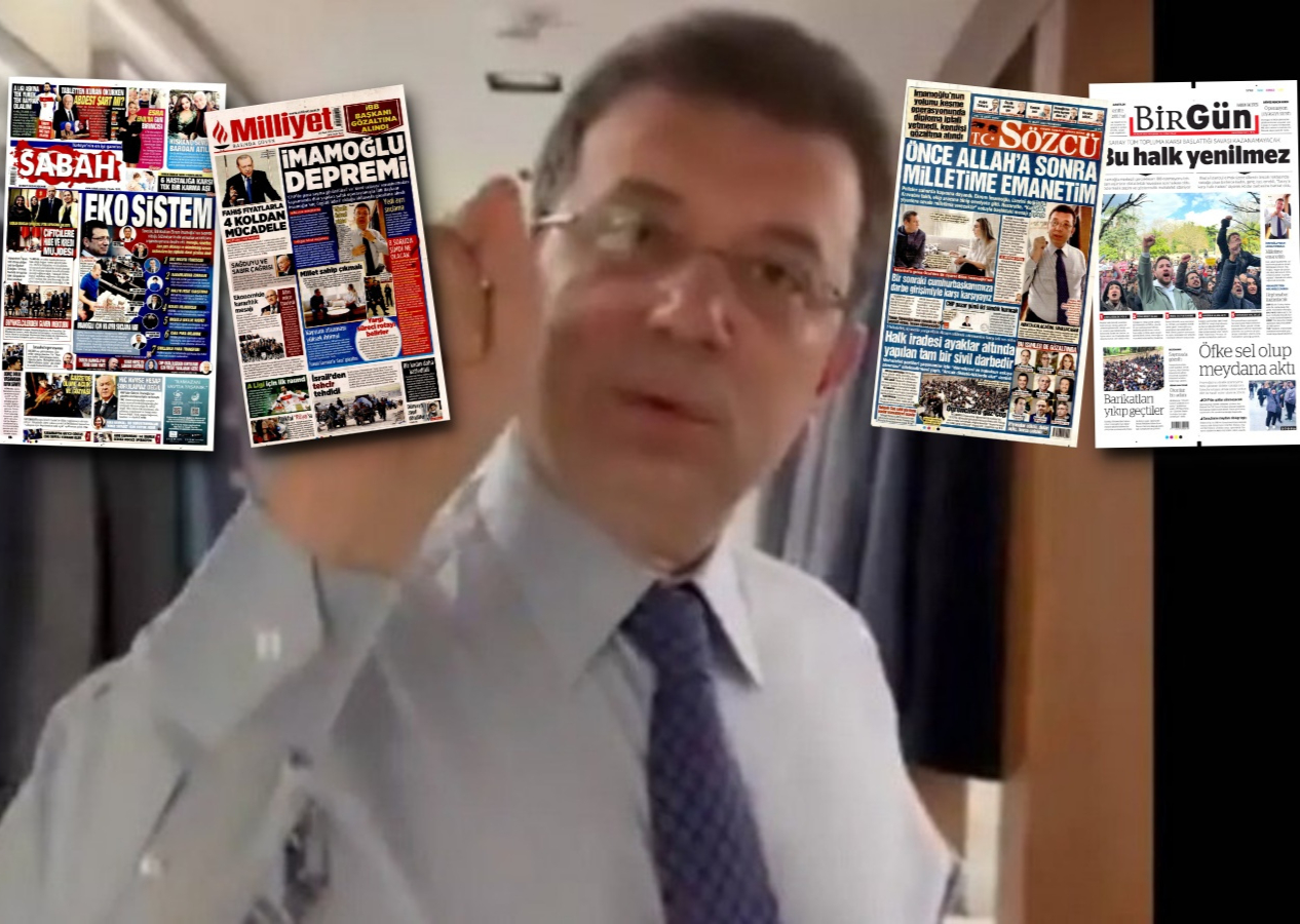 Ekrem İmamoğlu gözaltısı manşetlerde! Hangi gazete nasıl gördü? İşte 20 Mart Perşembe gazete manşetleri...