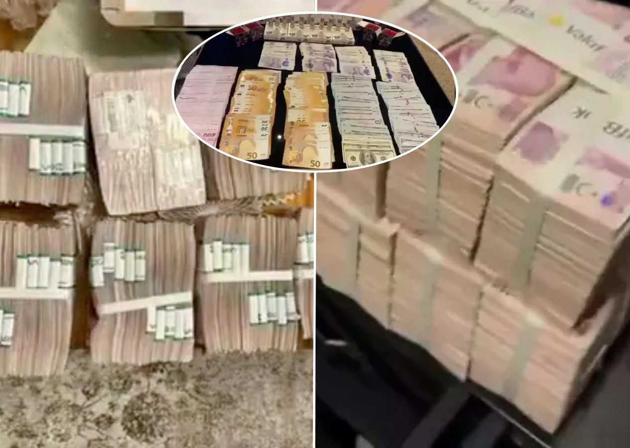 İBB yolsuzluk operasyonunda şok görüntüler! İmamoğlu'nun villacısı Ali Nuhoğlu ve Emrah Bağdatlı'nın ofisinden servet çıktı! Deste deste paralar ele geçirildi...