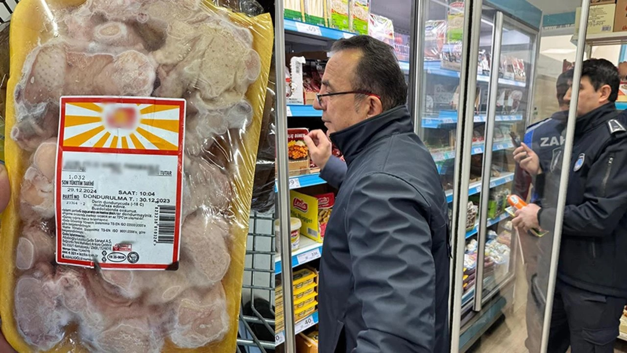 Çorum'da halkın sağlığını hiçe saydılar! Son kullanma tarihi geçen ürünleri satan zincir market şubesine kapatma cezası...