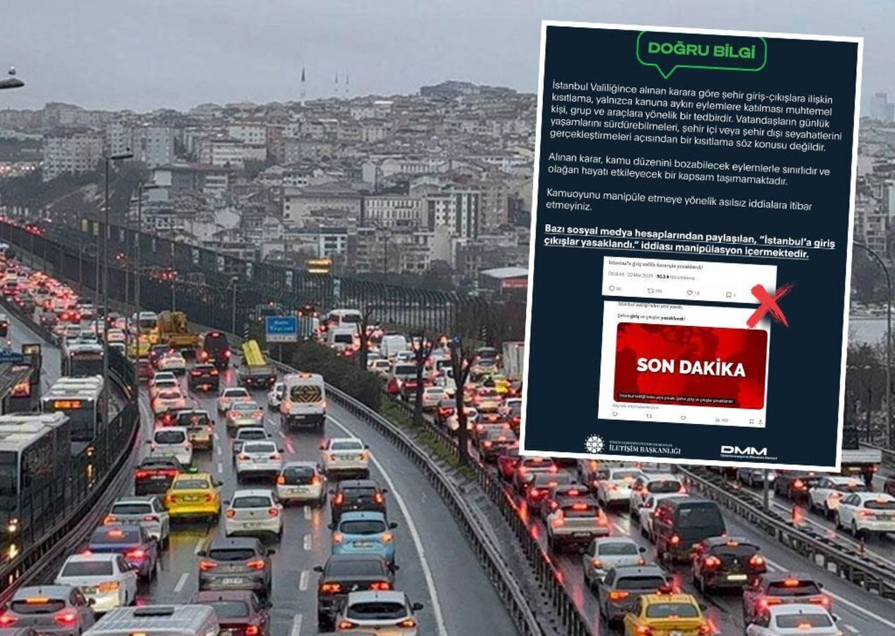 İstanbul'a giriş çıkışlar yasaklandı mı? DMM açıklık getirdi