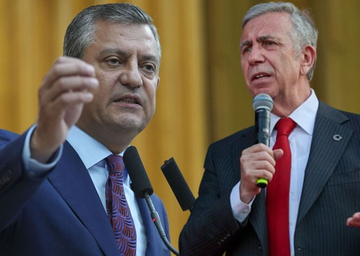 Mansur Yavaş'ın 'paçavra' çıkışına Özgür Özel'den dikkat çeken cevap