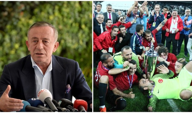 Ali Ağaoğlu’ndan Avrupa Şampiyonu Millilere büyük jest