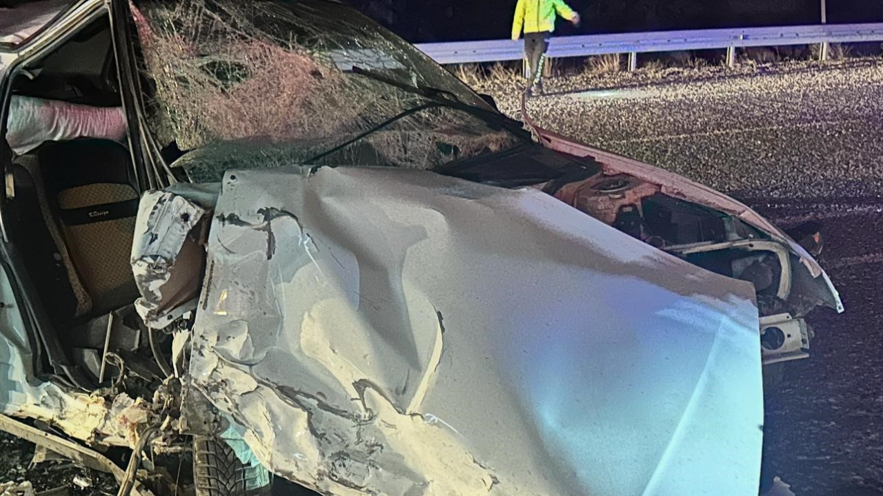 Erzurum Horasan’da feci kaza: 1 ölü, 3 yaralı
