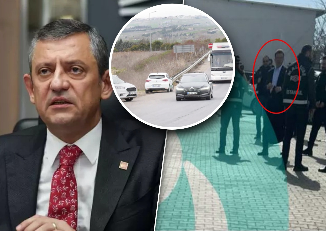 Özgür Özel'den İmamoğlu'na ziyaret: Uzun araç konvoyuyla Silivri Cezaevi'ne gitti!