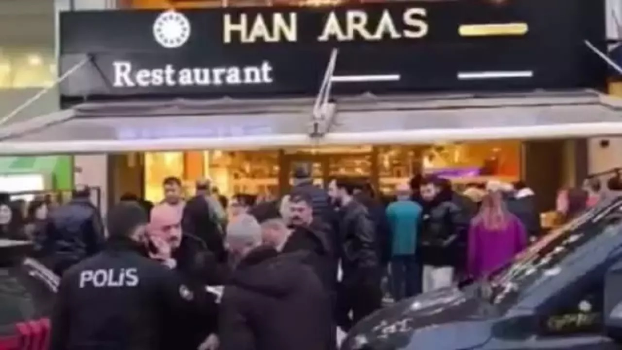 Mecidiyeköy'de restoranda silahlı saldırı! 3 Kişi yaralandı...
