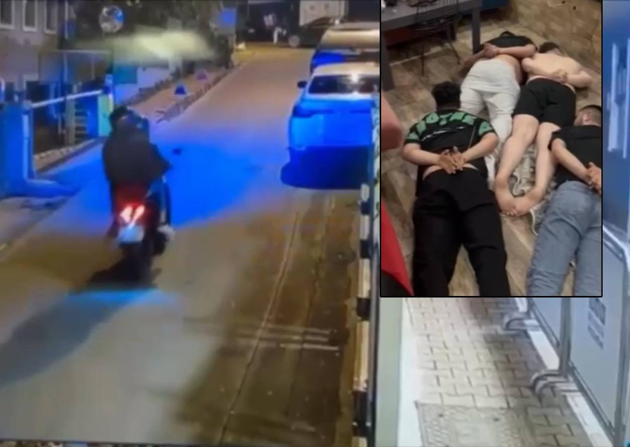 Daltonlar böyle yakalandı! Irak Konsolosluğu'na silahlı saldırıda yeni görüntüler ortaya çıktı