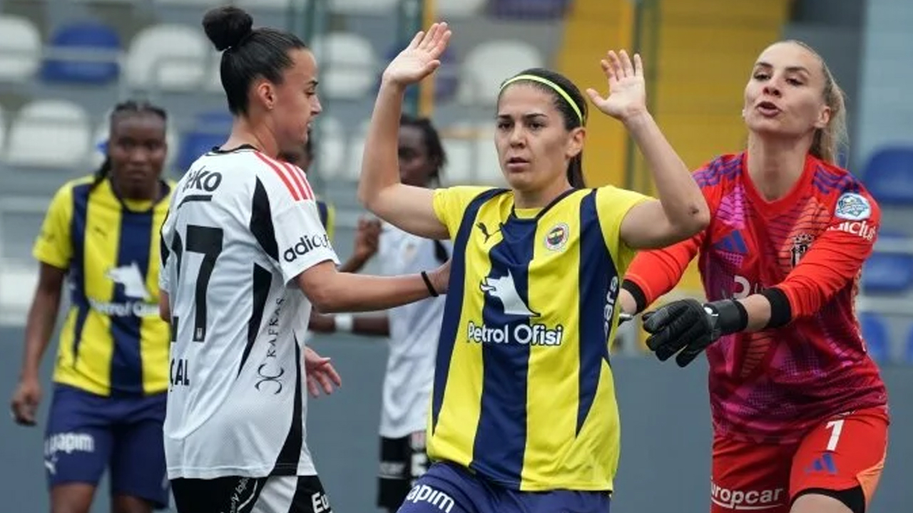 Kadınlar derbisinde Fenerbahçe Beşiktaş'ı devirdi