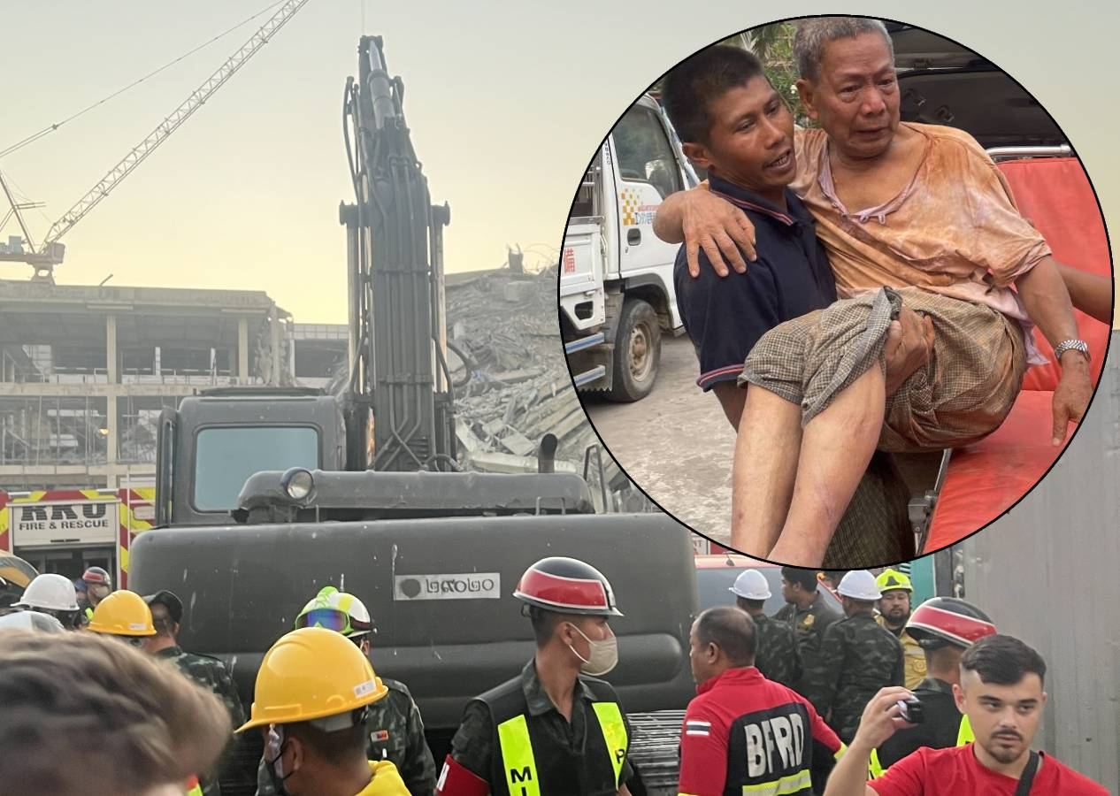 Myanmar'da on binlerce kayıp var; 1500 km uzakta binalar yıkıldı