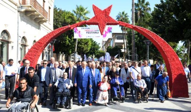 Mersin Uluslararası Engelsiz Sanat Festivali başladı...