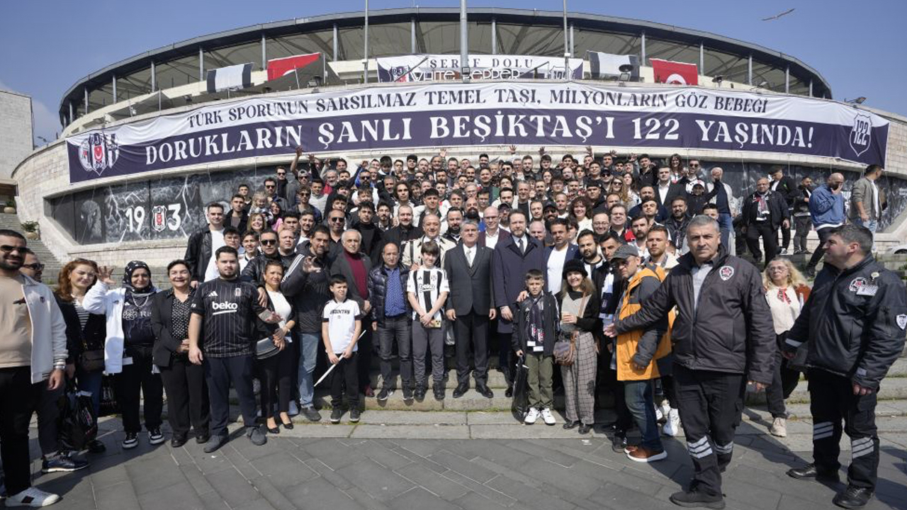 Beşiktaş'ta geleneksel bayramlaşma töreni yapıldı
