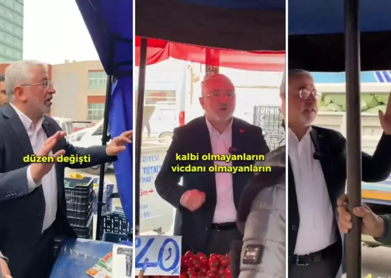 Pazarda denetime çıkan Çorum Belediye Başkanı isyan etti: Bu nasıl ahlak! Düzen değişti...
