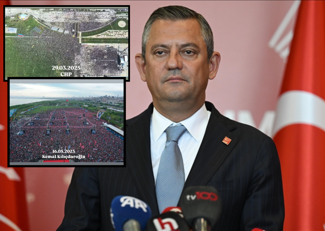 CHP'nin en zayıf Maltepe sınavı: Özgür Özel'in Maltepe Mitingi fiyaskoya dönüştü! Alan boş kaldı