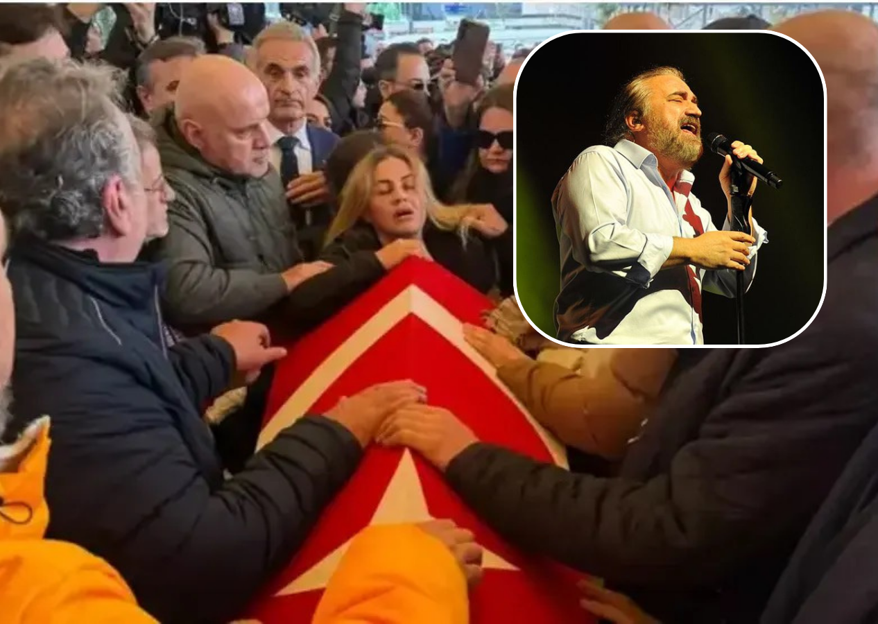 Volkan Konak, son yolculuğuna uğurlanıyor! Gözyaşları sel oldu, aktı... Eşi güçlükle ayakta durabildi, kızı bayıldı