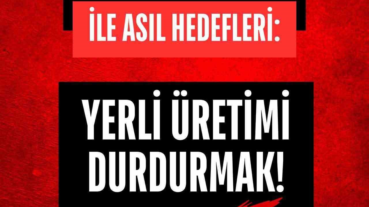 Milli Eğitim Bakanı Tekin: "Yerli markalara ’boykot’ uygulamanın ülkemize zarar vereceği açıktır"