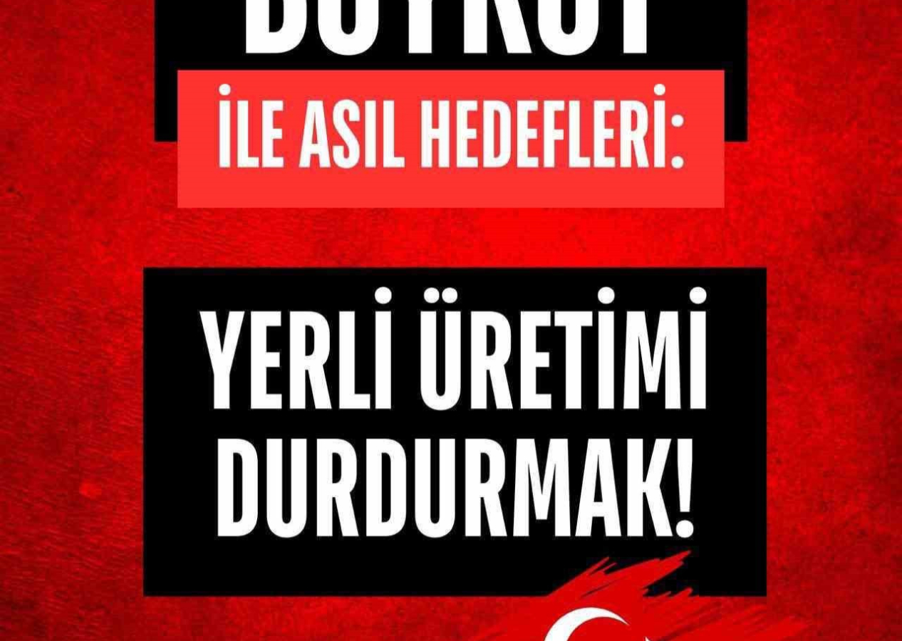 Milli Eğitim Bakanı Tekin: "Yerli markalara ’boykot’ uygulamanın ülkemize zarar vereceği açıktır"