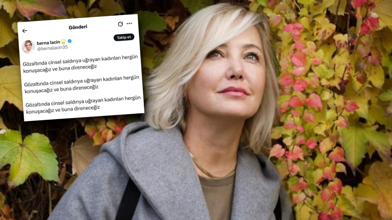 Berna Laçin'den Türk polisine çirkin iftira: Tepkiler gelince silmek zorunda kaldı!  EGM'den yalanlama geldi...