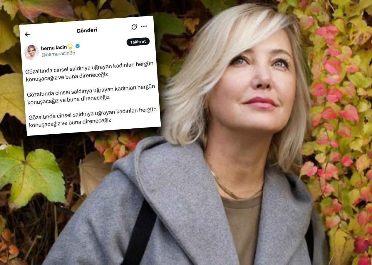 Berna Laçin'den Türk polisine çirkin iftira: Tepkiler gelince silmek zorunda kaldı!  EGM'den yalanlama geldi...