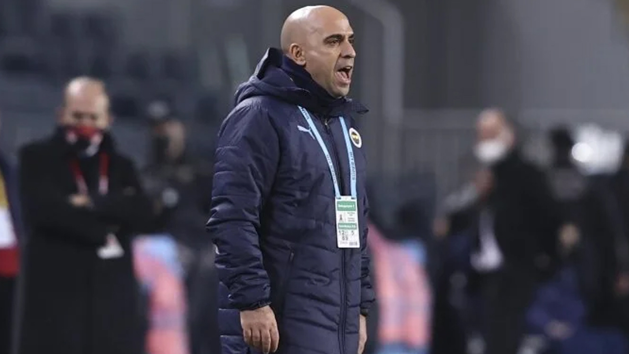 Fenerbahçe'de Trabzonspor maçına teknik direktör olarak çıkacak isim belli oldu