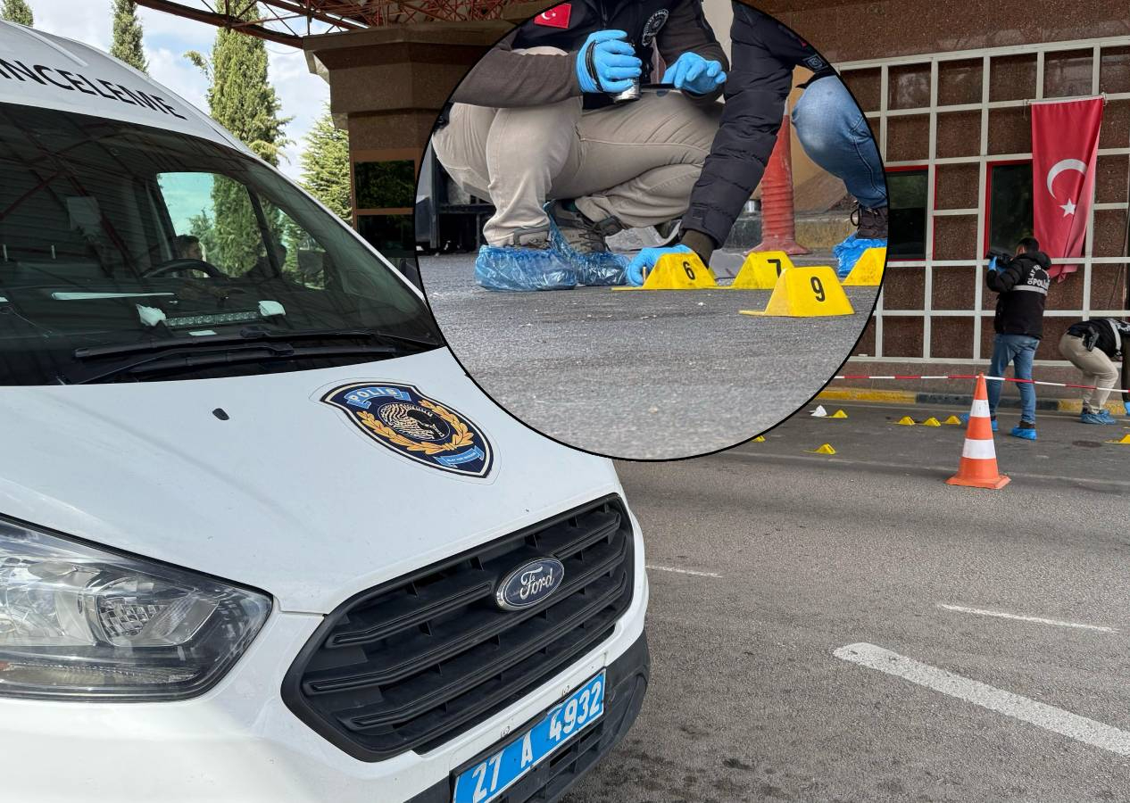 Gaziantep havalimanı girişindeki arbedede silahlar patladı, polise kurşun sıktılar