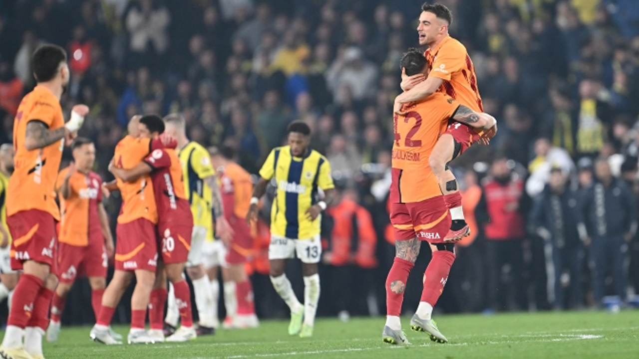 Galatasaray Kadıköy'ü yuvası yaptı! Son 7 derbide 5 galibiyet