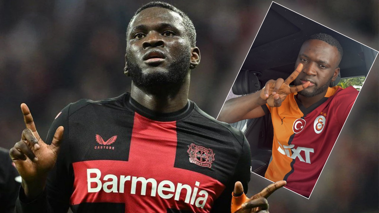 Victor Boniface'ten Galatasaray formalı paylaşım