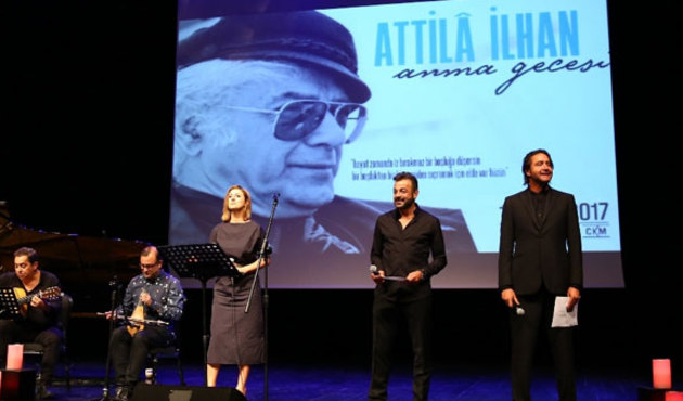 Attila İlhan 12. ölüm yıldönümünde şiirlerle anıldı!
