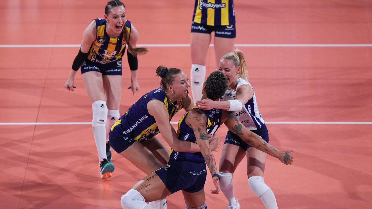 Kupa Voley'de şampiyon Fenerbahçe Medicana